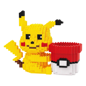 Juego <span class=keywords><strong>de</strong></span> bloques <span class=keywords><strong>de</strong></span> construcción <span class=keywords><strong>de</strong></span> Pokémon personalizado, modelo <span class=keywords><strong>de</strong></span> animales <span class=keywords><strong>de</strong></span> personajes, rompecabezas <span class=keywords><strong>de</strong></span> dibujos animados, juego <span class=keywords><strong>de</strong></span> bloques <span class=keywords><strong>de</strong></span> construcción ensamblados DIY para niños - Product Image 1