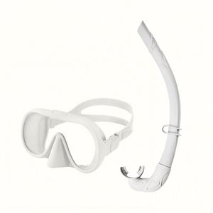 En Stock, Máscara de Buceo de Silicona Líquida Ligera y Plegable con Marco, Juego de 3 Piezas con Visión Amplia para Adultos, Gran Venta - Product Image 2