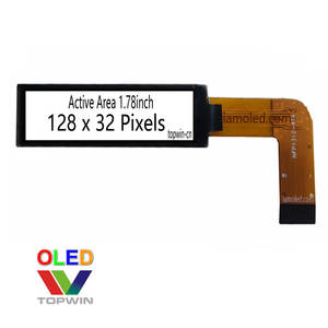 1,78 ''1,78 дюйма 1,78 128x32 разрешение 18 штифта белый монохромный oled экран UG-2832ASWWG01 SSD131 вождения последовательный интерфейс - Product Image 6