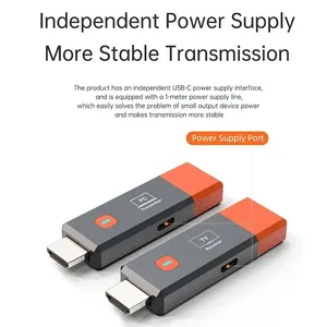 Kit émetteur-récepteur vidéo sans fil compatible PVC, adaptateur dongle <span class=keywords><strong>TV</strong></span> Stick pour PC, caméra, ordinateur portable, moniteur et téléviseur - Product Image 5