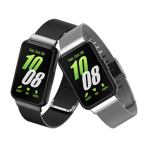 <span class=keywords><strong>Correa</strong></span> de Reloj Inteligente FORWELLENY en Existencia, de Acero Inoxidable para <span class=keywords><strong>Galaxy</strong></span> Fit <span class=keywords><strong>3</strong></span> SM-R390, Hebilla Milanesa, <span class=keywords><strong>Correa</strong></span> Metálica para Samsung - Product Image 3