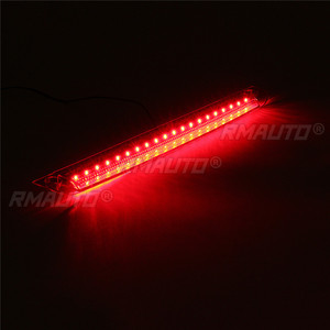 ไฟเบรกดวงที่สามแบบ LED สำหรับรถยนต์ 1 ชิ้น ไฟท้าย ไฟเบรกดวงที่สาม ไฟท้ายรถ 12V สีแดง - Product Image 3