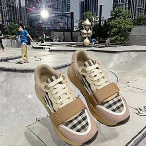 Zapatillas Deportivas de Lujo para Hombre, de Caña Alta, de Cuero Genuino, con Cordones de Goma, Transpirables, Antideslizantes, a la Moda, Casuales para Caminar - Product Image 4