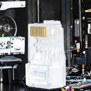 Conector de Red RJ45 Chapado en Oro PRINT, Módulo de Cable Ethernet Fácil de Conectar para Cat5E Cat6, Conector RJ45 de Alta Calidad - Product Image 2