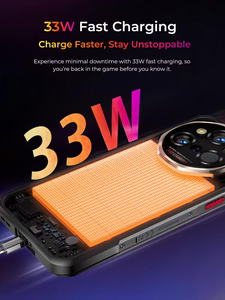 Smartphone WP55 Ultra-Hot con Imaging Avanzato, Batteria 11000mAh, 12GB+512GB, 120Hz, Fotocamera Posteriore 108MP, Frontale 32MP, Android 15 - Product Image 4
