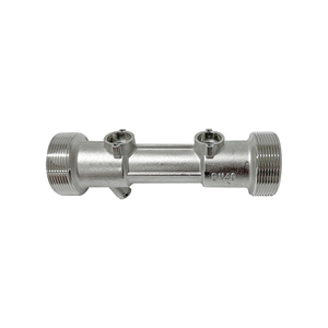 타이안 Xinhaitai DN40 니켈 도금 황동 소재 초음파 가정용 수량계/초음파 열 미터 본체 - Product Image 3