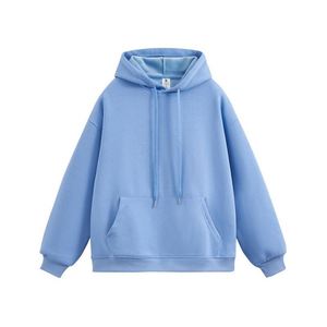100% Cotton <b>Blank</b> Thick Fleece Heavy <b>Weight</b> Oversized Custom Print Logo Men's Hoodies & Sweatshirts - Product Image 1