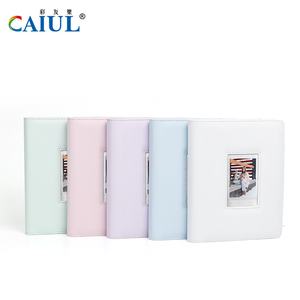 Album photo instantané en gros en PU, capacité 288 photos 3 pouces, album photo 4x6 pour <span class=keywords><strong>Pola</strong></span>/Instax + porte-cartes étoile, album photo personnalisé - Product Image 5