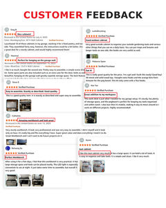 Haute qualité en acier fer robuste boîte à outils chariot armoire Durable métal Garage système de stockage ateliers 5 ans 500kg de charge - Product Image 4