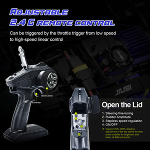 Jiusi wb12 Pro 2.4GHz <span class=keywords><strong>1</strong></span>/12 4WD không chổi than <span class=keywords><strong>RC</strong></span> <span class=keywords><strong>Buggy</strong></span> RTR nhanh 80 km/h tốc độ tắt đường đua xe nhôm Chassis 3S Lipo Pin - Product Image 5