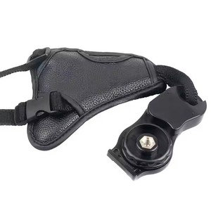 Venta al por mayor de fábrica, correa de muñeca de cuero para cámara, accesorios de fotografía para cámara Nikon/Canon/Sony DSLR <span class=keywords><strong>Camaera</strong></span> - Product Image 4
