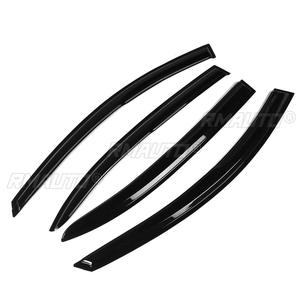 New 4x Car Weathershields Side Window Vent Visor <b>Deflector</b> Sun <b>Rain</b> Guard 4DR for MAZDA 3 2014-2019 Awnings Shelters Protection - Product Image 3