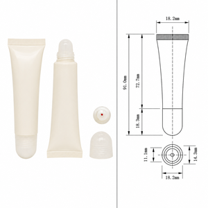 Tubos Exprimibles Transparentes de 15 ml para Cosméticos, Envases para Brillo Labial con Aplicador, Suministro de Fábrica - Product Image 3