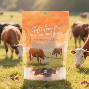 Tùy chỉnh cấp thực phẩm có thể khóa lại thịt khô Snack thịt bò thái lát bao bì giật 100g 250g với túi dây kéo - Product Image 6