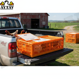 New AYTAV Top Side Doors Chicken Transport Coop PE Material 12-16 Capacity -20C +80C Temperature Endurance Long Service Life - Product Image 3