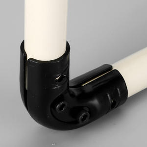 90 ° arc מתכת משותף-לוחות צינור מצופה פלסטיק עבור מערכת מדידת אינץ 'עבור מדפי צינור והתקנת מערכת רזה - Product Image 3