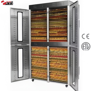 Bán Buôn 1 Năm Bảo Hành 64 Khay Thương Mại Thực Phẩm Dehydrator Máy Trái Cây Và Rau Công Nghiệp Thịt Bò Khô Máy Sấy - Product Image 1