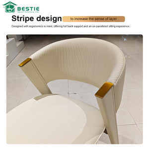 Sedia da Pranzo Moderna di Lusso in Stile Nordico 2.0 con Gambe in Acciaio Inox Spazzolato Dorato per Ristorante e <span class=keywords><strong>Cucina</strong></span> - Product Image 6
