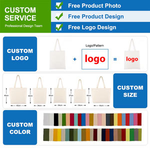 Borsa Shopper in Tela di Cotone Personalizzata di Alta Qualità, Ecologica, Riutilizzabile, Grande Capacità con Manici - Product Image 6