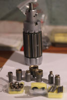 Meule diamantée CBN à liaison métallique de haute précision pour rotule et douille 80 # -1500 #   Outil de rodage pour pompe hydraulique