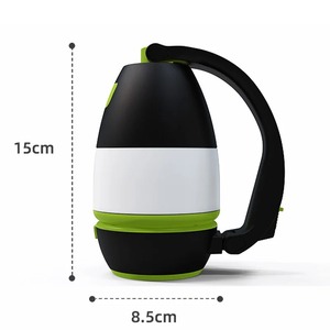 New Design 3 in 1 <b>LED</b> <b>Table</b> Lamp Flashlight 18650 Lantern USB Rechargeable Outdoor Emergency Camping <b>Light</b> Torch with Power Bank - Product Image 2