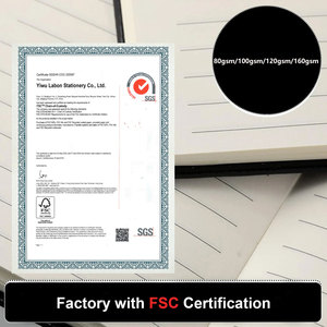 LABON – carnet de notes à imprimé Floral vierge avec marqueur de ruban - Product Image 4