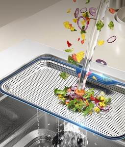 Fregadero de Cocina Grande de Acero Inoxidable SUS304 con Superficie Nano para Conversión de Doble a Fregadero Individual - Product Image 4