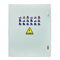 Commutateur de transfert automatique double alimentation ATS, boîte de distribution complète basse tension CA, serrure électromagnétique IP54