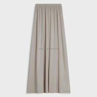 Ensemble Deux Pièces Willson Premium Jersey Khimar + Jupe pour Femme, Modeste et Léger, Style Dubaï Turque, Abaya Longue Naturelle