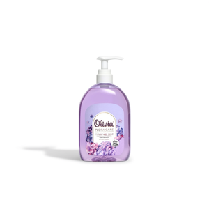 Hydrangea Love pH-Balanced Moisturizing <b>Liquid</b> Hand Soap with Panthenol Glycerin and Natural Extracts 500 ml Olivia Flora Care - Product Image 3