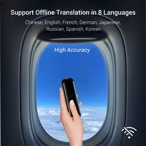 Dispositivo de Traducción de Voz en Tiempo Real Wooask OEM, Traducción Inteligente Instantánea Sin Conexión para Viajes - Product Image 3
