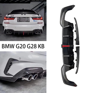 For 3 Series G20 G28&M3 G80 Style Carbon Fiber Rear Diffuser 2019-2022 - Product Image 2