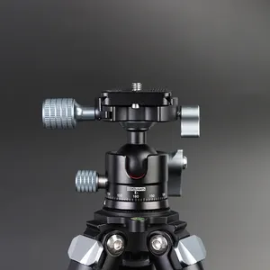 Yeni varış rekabetçi fiyat kamera aksesuarları topu kafa çok fonksiyonlu 360 derece esnek Tripod döngüsü kafa