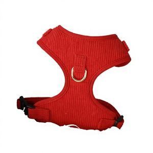 <span class=keywords><strong>Harness</strong></span> Anjing Korduroi Empuk Berbahan Mesh Bernapas, Model Step-In, Mewah, Nyaman,  Logo Kustom, Karet Teddy, Stok Tersedia - Product Image 4