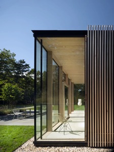 Véranda moderne rétractable en alliage d'aluminium avec toit en verre double trempé Low-E à haute transmission lumineuse pour cour, insonorisée - Product Image 6