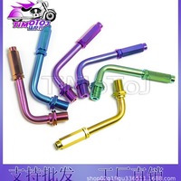 Cable de Acelerador y Embrague de Motocicleta de Titanio CNC de 90 Grados, Ajustable, de Aleación de Titanio