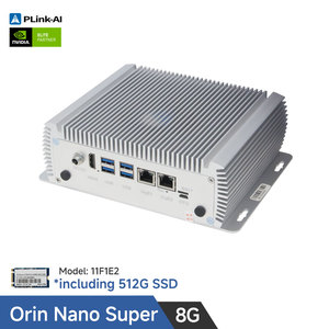 คอมพิวเตอร์ฝังตัว Jetson Orin Nano Super 8G ซูเปอร์คอมพิวเตอร์ AI มินิบ็อกซ์ อุตสาหกรรม IPC Plink 11F1E2-Orin Nano Super 8g-128G SSD ในตัว - Product Image 1