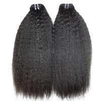 14A RXHAIR Cheveux vierges en gros, lisses et crépus, cheveux humains originaux de haute qualité, mèches doublement tirées, douces, soyeuses et brillantes