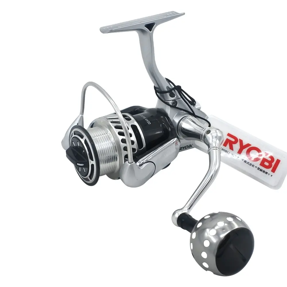 Ryobi Wholesale Carrete De Pesca 5.0:1 Teller Vislijn Wiel Haspel Zout Water Reel Metaal Spinnen Visserij Haspel