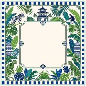 Tapis de mahjong personnalisé écologique imprimé, tapis de mahjong en néoprène antidérapant et doux, tapis de mahjong vert pour soirée de jeu - Product Image 1