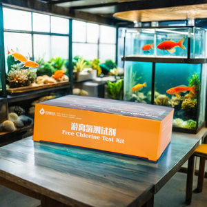 Aquário Aquicultura Fazenda Grande Tanque Coral peixes marinhos Camarões qualidade da água <span class=keywords><strong>kit</strong></span> de teste rápido de cloro grátis - Product Image 4