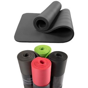 Tapete <span class=keywords><strong>de</strong></span> <span class=keywords><strong>Yoga</strong></span> Nbr Negro Extra Grueso <span class=keywords><strong>de</strong></span> 8mm 10mm 15mm <span class=keywords><strong>de</strong></span> Alta Calidad con Logotipo Personalizado para Ejercicio, 2026 - Product Image 3