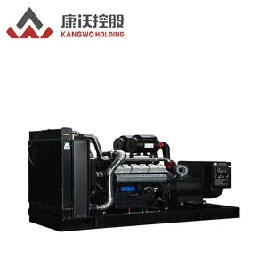 Generator listrik Diesel Yuchai tipe senyap daya utama 450kW/563kVA tugas berat