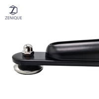 Nouvelle Collection de Support de cloison de bureau en alliage d'aluminium, Support de Clip d'écran, pince à verre