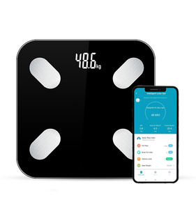 Báscula Inteligente para Baño y Báscula <span class=keywords><strong>de</strong></span> Peso <span class=keywords><strong>Corporal</strong></span> <span class=keywords><strong>de</strong></span> 180 kg, Monitor <span class=keywords><strong>de</strong></span> Grasa y Hueso con <span class=keywords><strong>Porcentaje</strong></span> <span class=keywords><strong>de</strong></span> Grasa <span class=keywords><strong>Corporal</strong></span> - Product Image 2