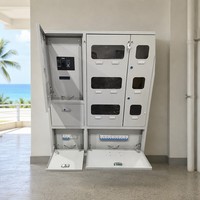 Armoire de comptage électrique murale intérieure série XM, prix usine, 220V 230V 50Hz 60Hz kWh pour écoles et hôpitaux