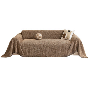 Chenille <b>Sofa</b> <b>Cover</b> Solid Color 145-185Cm Non-Slip Modern Style <b>Sofa</b> Slipcover <b>For</b> General <b>Sofas</b> Summer 2026 - Product Image 5