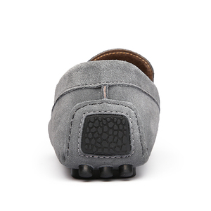 Chaussures de sport pour hommes de style européen, mocassins fantaisie, chaussures de conduite confortables en daim, Sepatu Italy Mocassin Homme, chaussures habillées Xford - Product Image 3