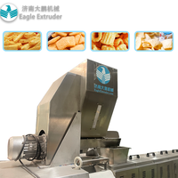 Machine d'extrusion et de soufflage à double vis à couple élevé continu pour aliments nutritionnels pour animaux / aliments pour animaux de compagnie