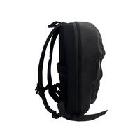 Nouveau design Sac à dos LED en forme de squelette 3D unisexe Sac à dos pour ordinateur portable LED pour Halloween Sac à dos cool avec crâne Yeux animés Sacs LED
